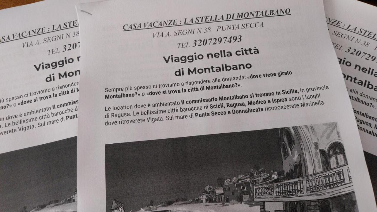 Apartamento La Stella Di Montalbano Con Parcheggio Privato Punta Secca Exterior foto